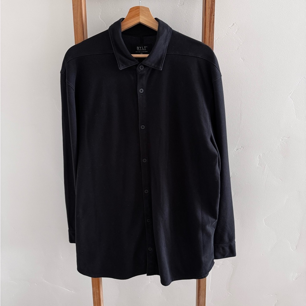 BYLT Black Long Sleeve Shirt